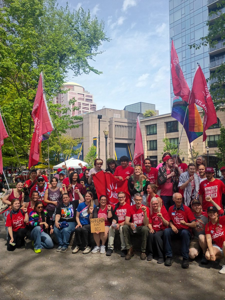Portland DSA tweet media