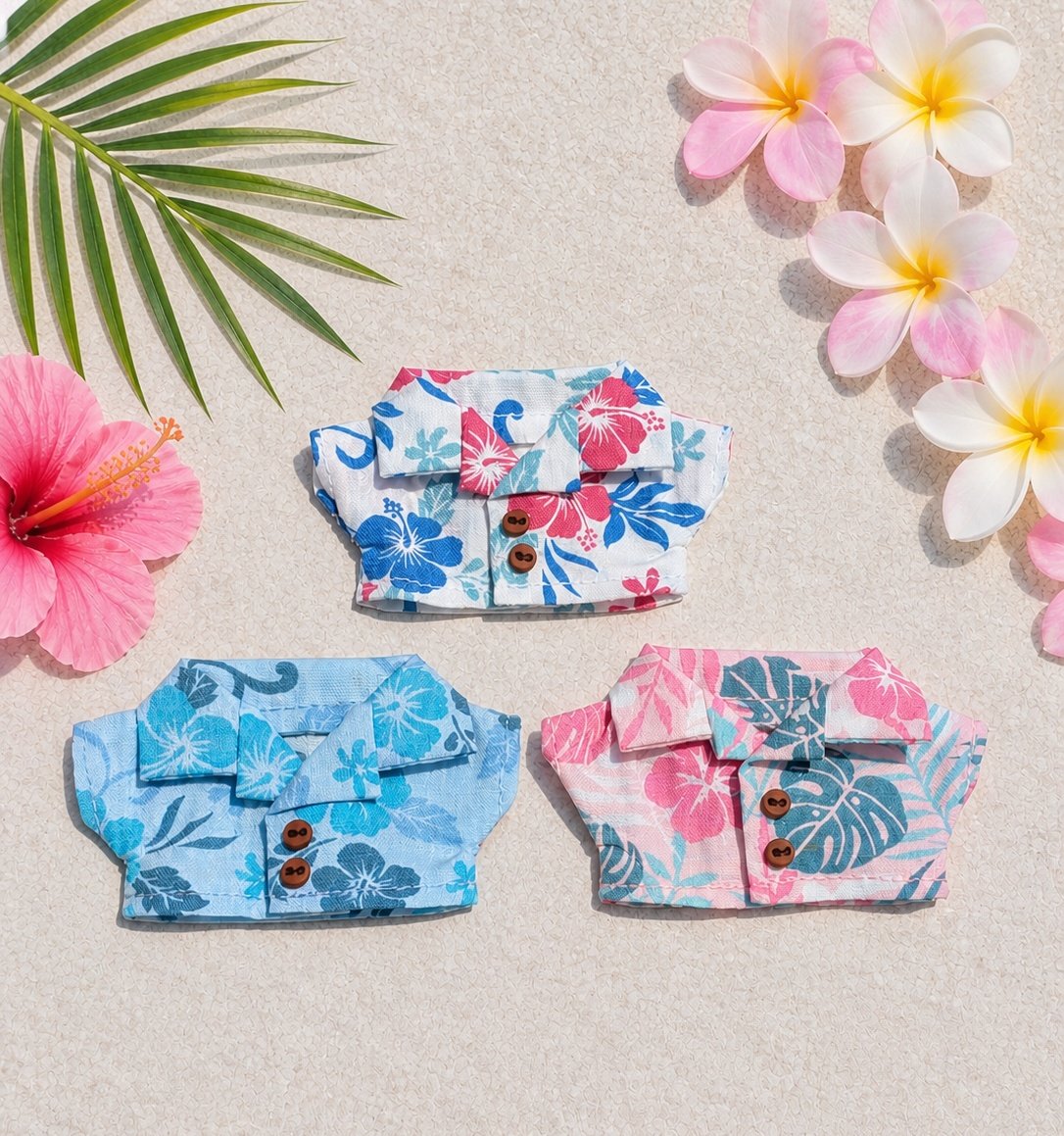 今年の新作アロハが完成しました🌺
5/5🥓に持って行きます❗
段々暑くなってきたので、夏を先取りしてみてはいかがでしょう？
