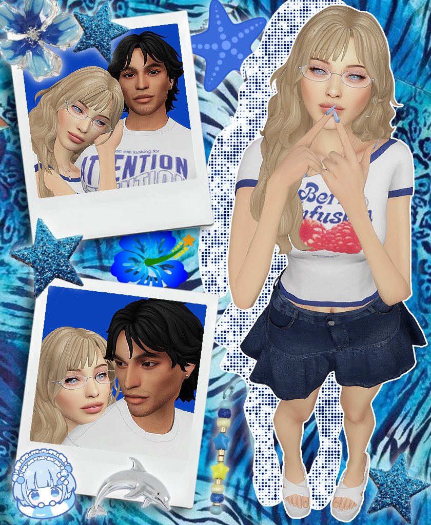 kazuaru's tweet image. | 💙!!!!
Inspired by @.umikochannart 
#TS4 #Sims4 #TheSims4 #ShowUsYourSims #SimsCreatorsCommunity