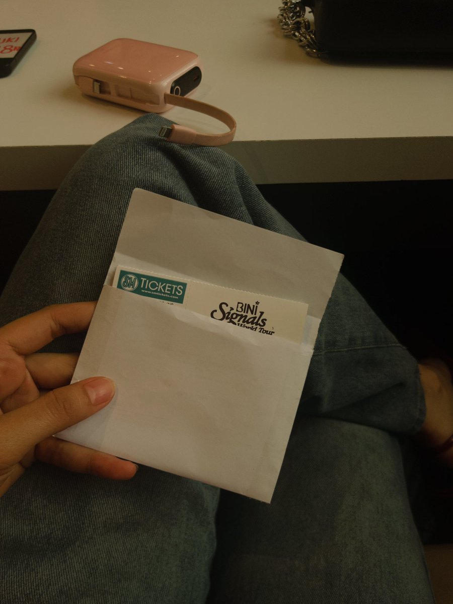 _bbellia's tweet photo. Got my first ever concert ticket 😭 see youu walo @BINI_ph 🥹 https://t.co/dFf7CSWLgm