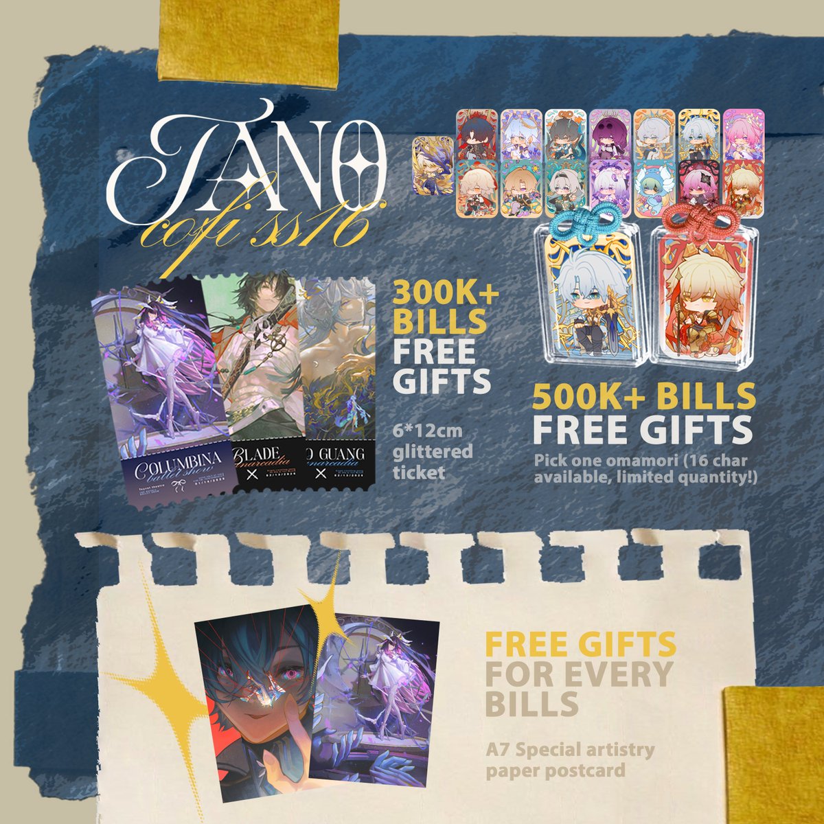 TANO ★ DOUJIMA C13-14 ║ COMIFURO AA 16-17 tweet media