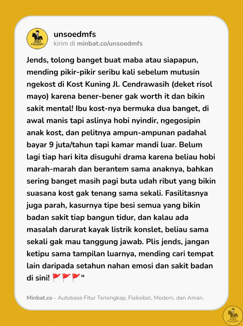 UNSOEDFESS | BASE UNSOED tweet media