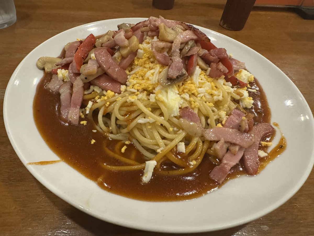 LovMYiHnCXpKyUp's tweet image. 2日連続あんかけスパ😅
最近はミラカンではなく、10代の頃によく食べたミラネーズやスペシャルに回帰しています🍝
#パプリカ
#GOODDAY
