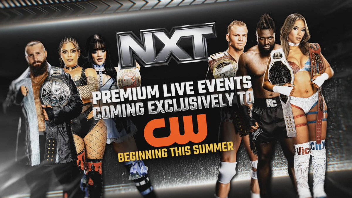 leek971's tweet image. Shawn Michaels delivered a MAJOR announcement tonight!

NXT PLEs have found their new home starting this summer!

They move to Broadcast TV for the first time ever!

Live on The CW!!!

#WWENXT