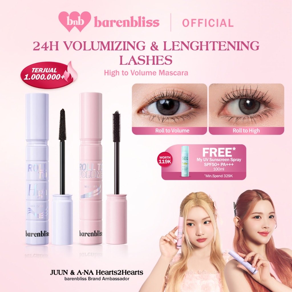 zlflysa's tweet image. menurut aku ini mascara oke banget si, selain tahan lama even kena air trus juga bikin bulmat aku lentikk😭🫰🏻
#mascara #barenbliss 

beli disini : s.shopee.co.id/5flGREX840
