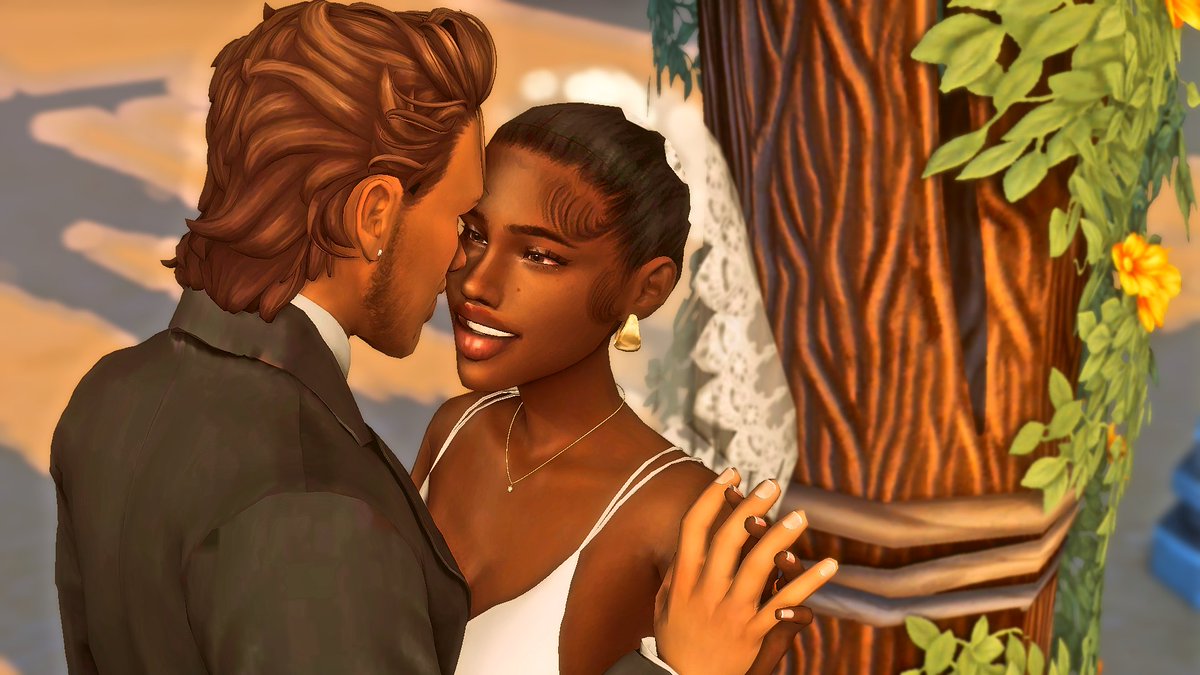 Momoversee's tweet photo. Mr &amp; Mrs. Doves-Reinhardt #ShowUsYourSims https://t.co/PyMOlrTsFF