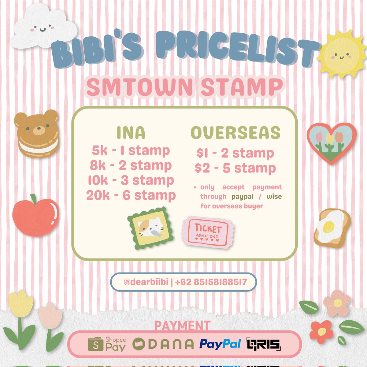 frairycore's tweet photo. OPEN JASTIP
jasa service meta passport digital stamp smtown

EXO PLANET #6 'EXhOrizon' in Nagoya
🩶 Day 1
📅 2-3/5

💌 WA FOR MORE DETAILS

LAST ORDER 23.00 KST ‼️

Stamp Proof
🔗 https://t.co/vtI4R7QkSc

concert konser kai suho sehun d.o chanyeol #zonauang https://t.co/F393FP0sRE