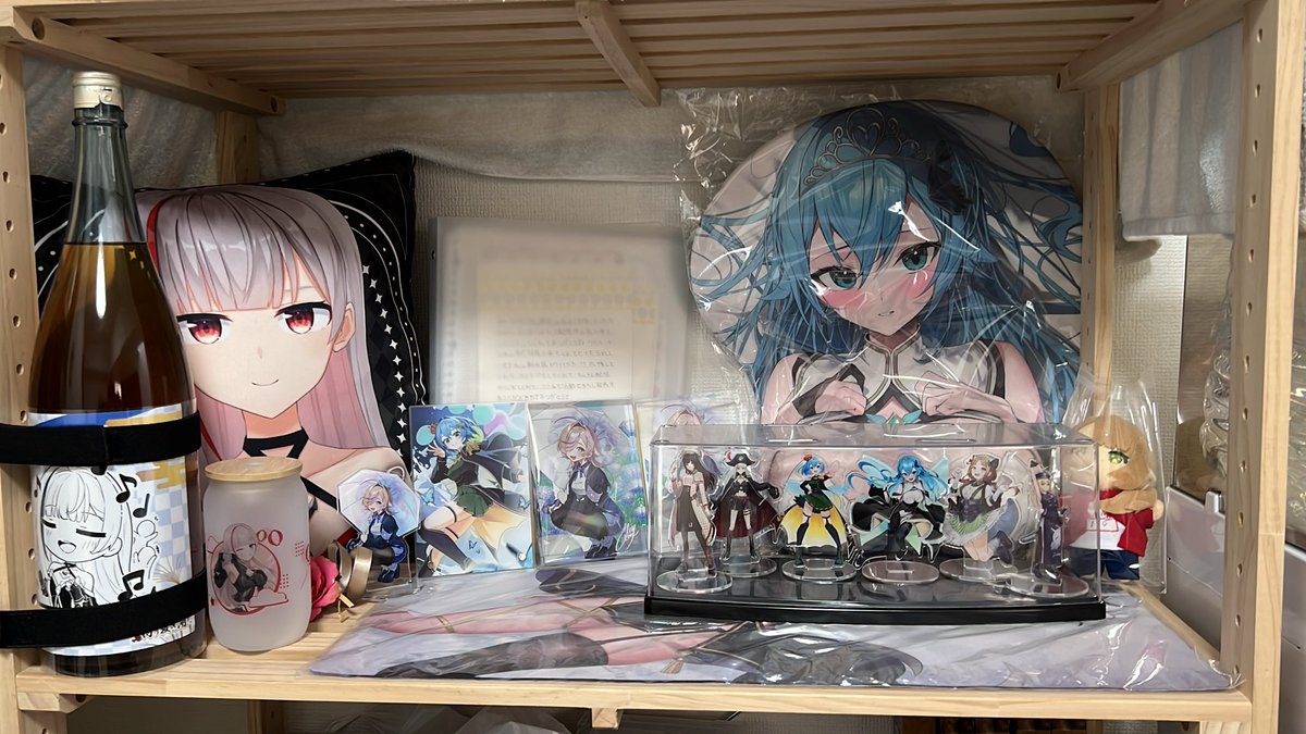 ここもの〉 王様のアクリルフォトパネル届いた！ 設置場所はしぐれ