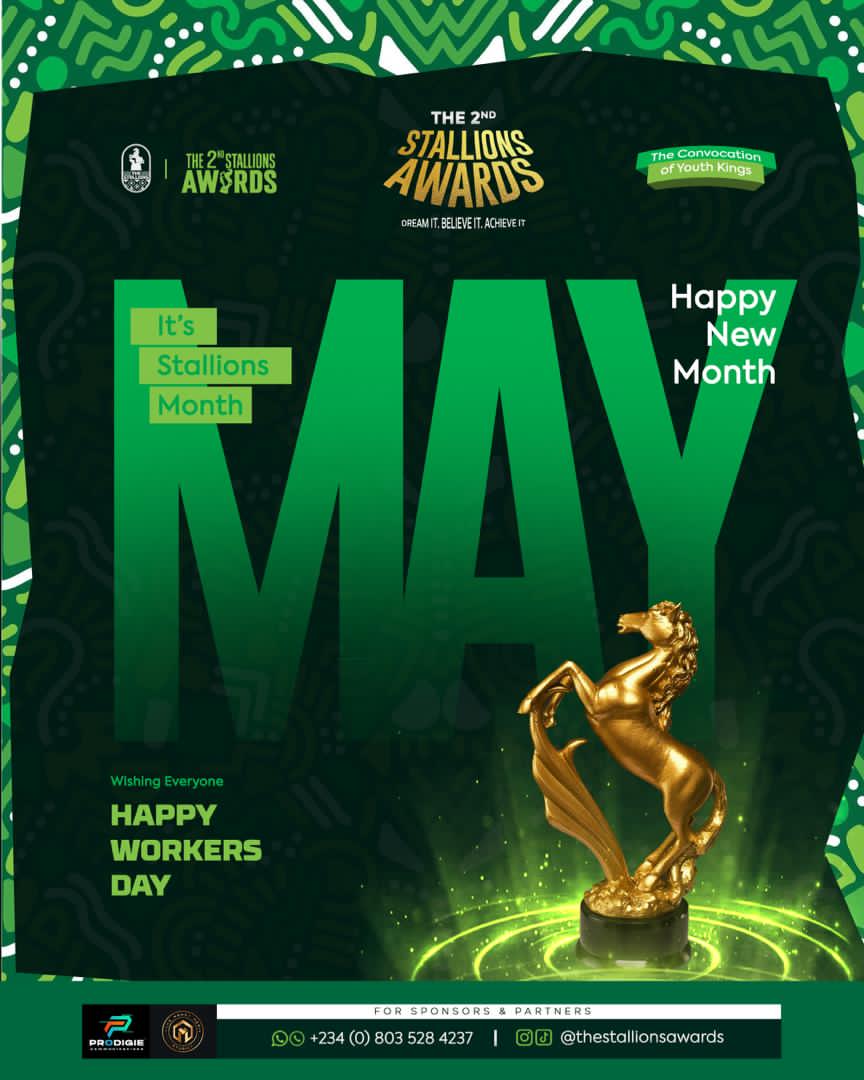 MakeMoneyMedia_'s tweet photo. HaPPY New and  STALLIONS MONTH💥

#StallionsAwards
#1MayıstaKademe Kolu/
Portable/Dj Kitchen https://t.co/08b7GscZYS
