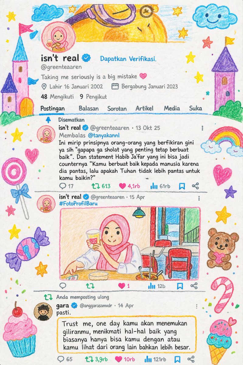 isn't real tweet media