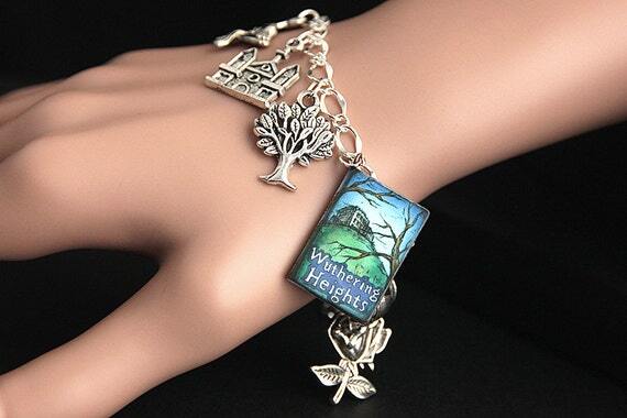 TwisttheLeaf's tweet image. #Handmade ift.tt/SCuf5I7 Wuthering Heights Bracelet. Emily Bronte Charm Bracelet. Book Lover Bracelet. Classic Book Bracelet. Silver Bracelet. Handmade Jewelry. by GatheringCharms