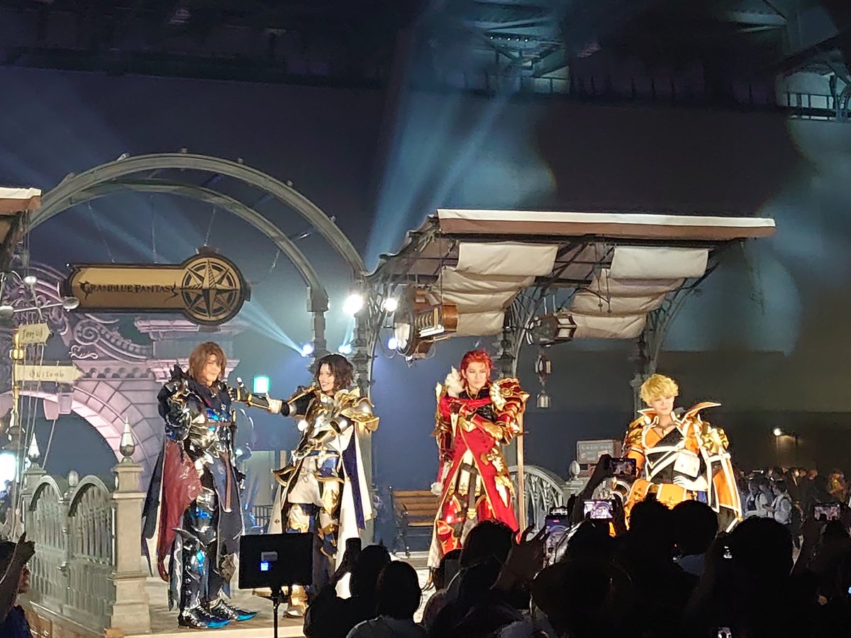 METALGIA_HC's tweet photo. 名古屋1日目行ってました
ヴェルサシアかっこえぇ
#グラブルEXフェス2026 https://t.co/ITQkCmbzYx