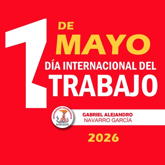 AlexNavarroNR's tweet image. #FelizViernes 
Este 1° de mayo no es solo memoria, es conciencia y lucha viva.
Mientras persistan la explotación y la desigualdad, el pueblo trabajador tiene la tarea histórica de organizarse y transformar la realidad.
facebook.com/GAlexNavarroGa…
#AntorchaEsProgreso #Unidad #1Mayo