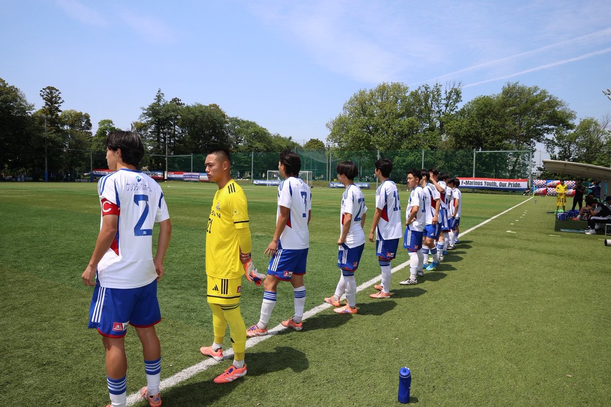 ＼\ 結果速報 /／

#横浜F・マリノスユース
🆚日本体育大学柏高校 1-0 ◯

【得点者】
#三井寺眞 選手

応援ありがとうございました⚓️

次節🔜5/9(土) 13:00 K.O.
🆚鹿島アントラーズユースB
🏟️日産フィールド小机

#fmarinos
#横浜F・マリノスアカデミー