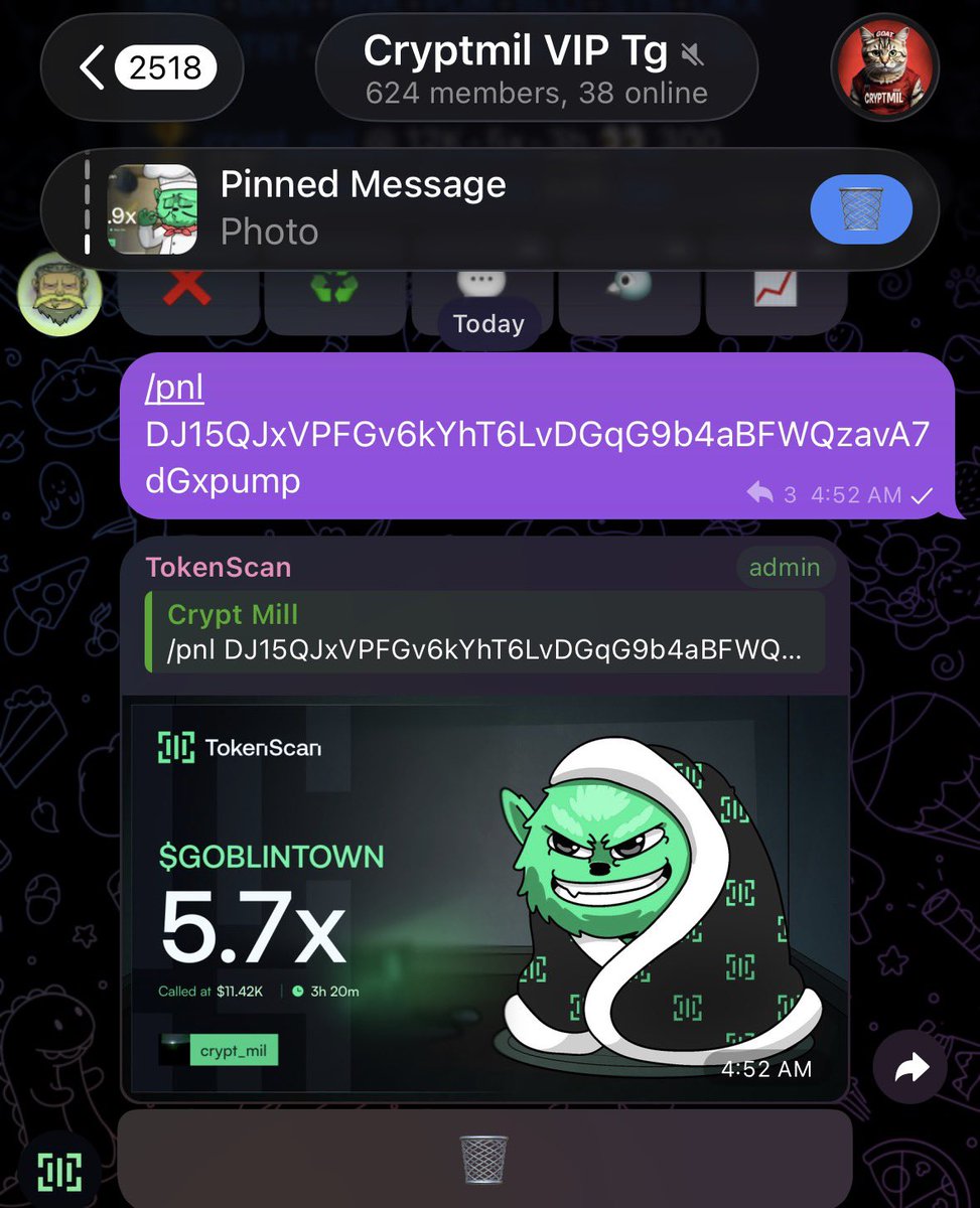 Crypt_mil's tweet image. 5x up on my call $goblintown 

DJ15QJxVPFGv6kYhT6LvDGqG9b4aBFWQzavA7dGxpump 💫 🍀

#Solana #SolanaMemecoins #Memecoin #fomo