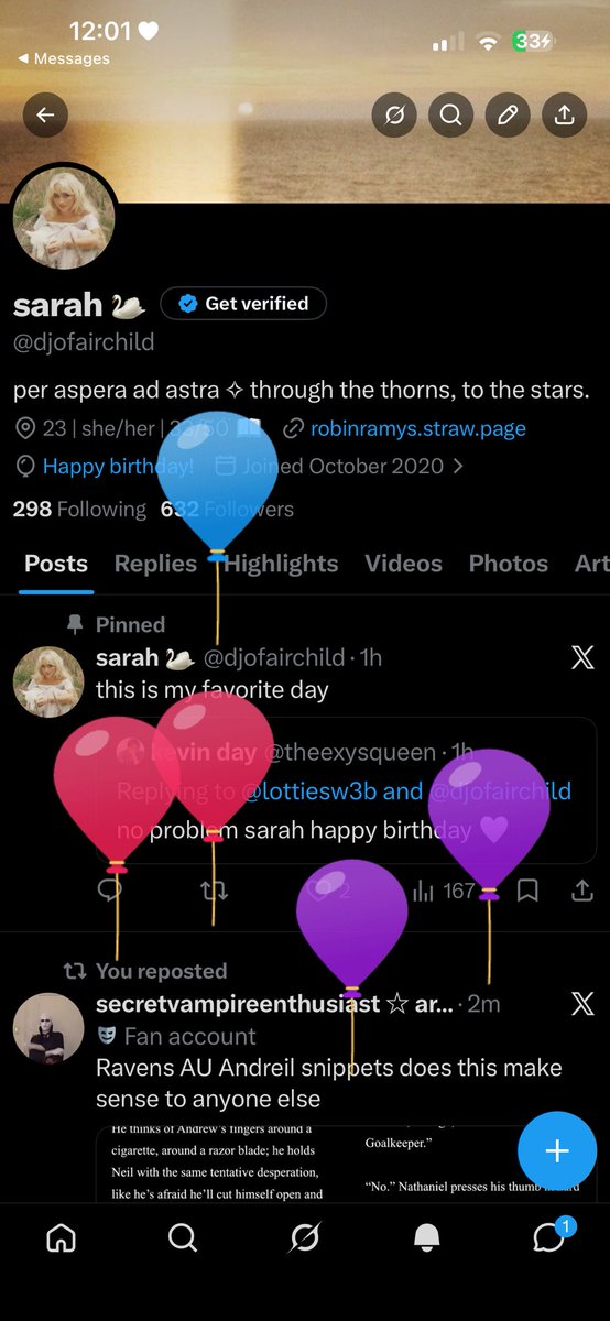 sarah 🦢 tweet media