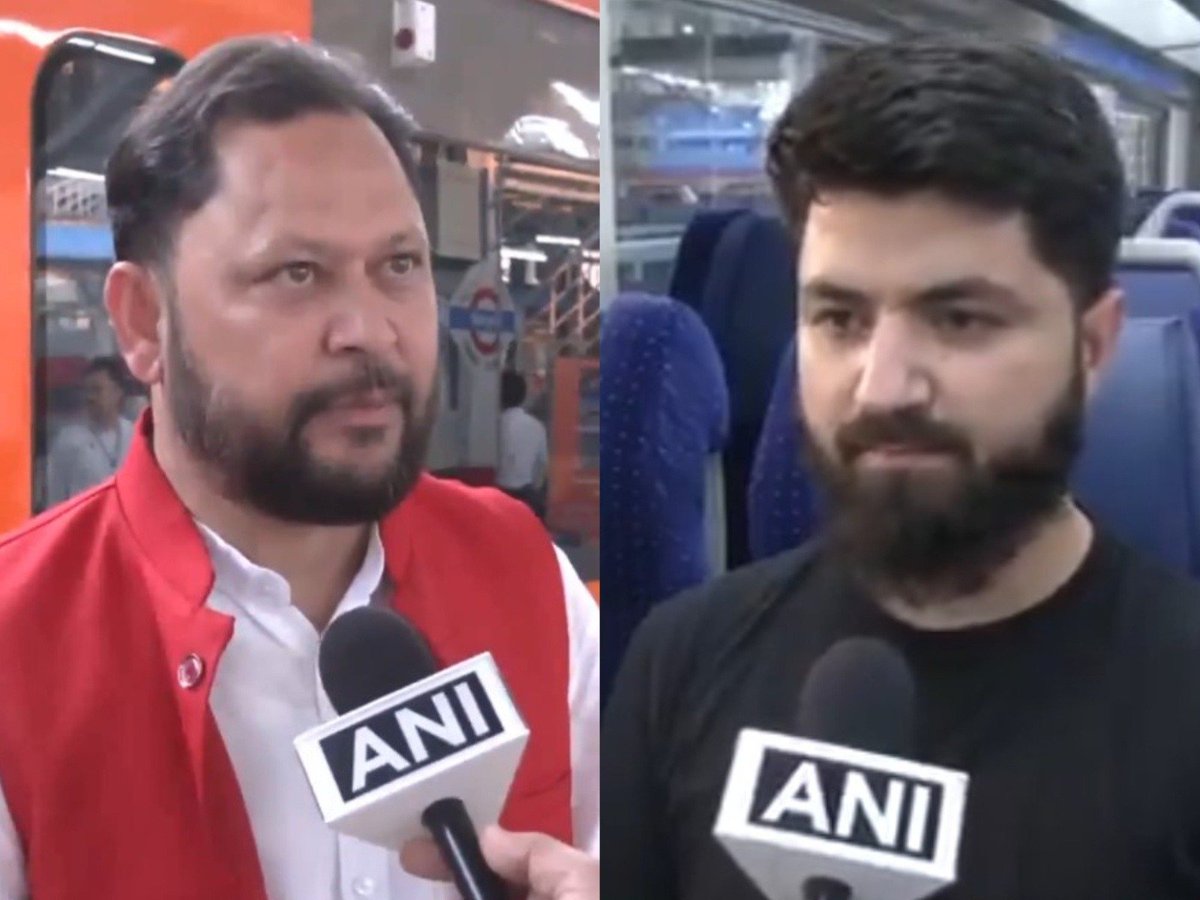 ani_digital's tweet image. "Historic moment, many things will change": Passengers hail Jammu-Srinagar Vande Bharat launch

Read @ANI Story | aninews.in/news/national/…

#Passengers #JammuSrinagartrain #VandeBharat