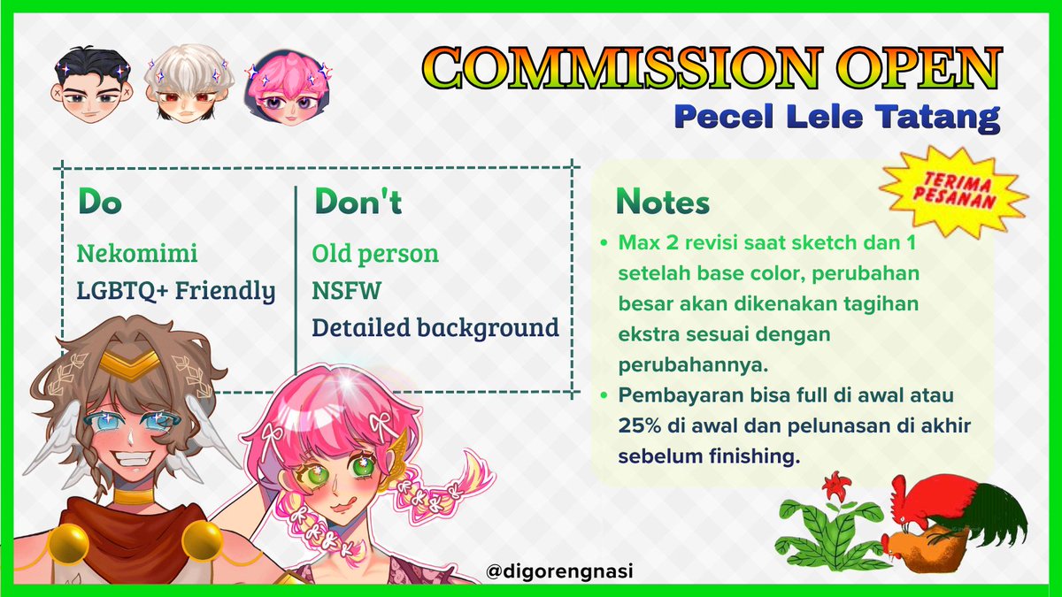 (0/5) Tatang PETENTENG【FRKYTW】 tweet media