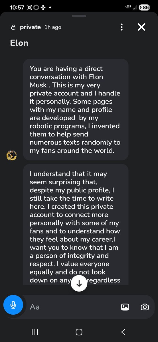 QuietQueen40's tweet photo. Elon on Clubhouse... what in the world? lol 😆 🤣 😂 Dealing with a lot of heavy stuff lately, but I needed that laugh today. Scammers are everywhere, but so is the humor if you look for it! #ActiveFaith #laugh #humor https://t.co/1ppoKmsSHA