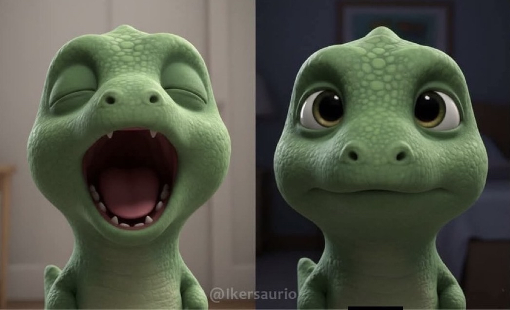 Yo todo el día // Yo a la hora de dormir
