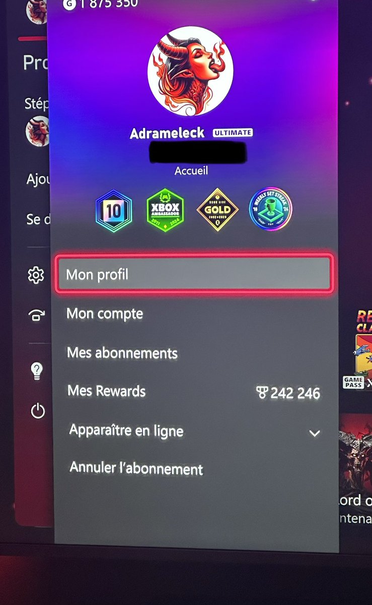 _adrameleck_'s tweet photo. @DavidMugnier73 @Jordanretro0023 Chez moi il faut cliquer sur le profil, j’ai eu la modif depuis environ 15 jours https://t.co/s9TqJSNSJa
