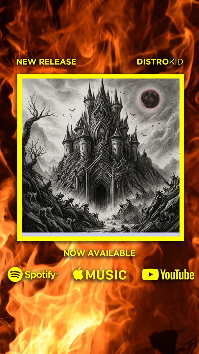 demonicknightSA's tweet image. Check out our new song it’s out now on every streaming platform Decapitated Blumpkin youtu.be/Cs-5yTloSnI?si… via @YouTube @DistroKid #blackmetal #newrelease #satan #خان_کی_مزاحمت_کے_1ہزار_دن