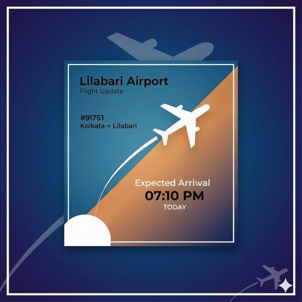 Lilabari Airport tweet media