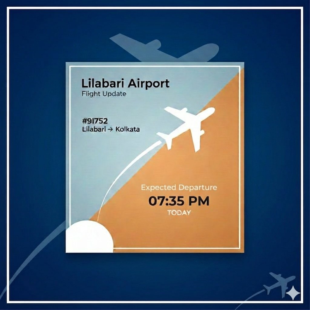 Lilabari Airport tweet media