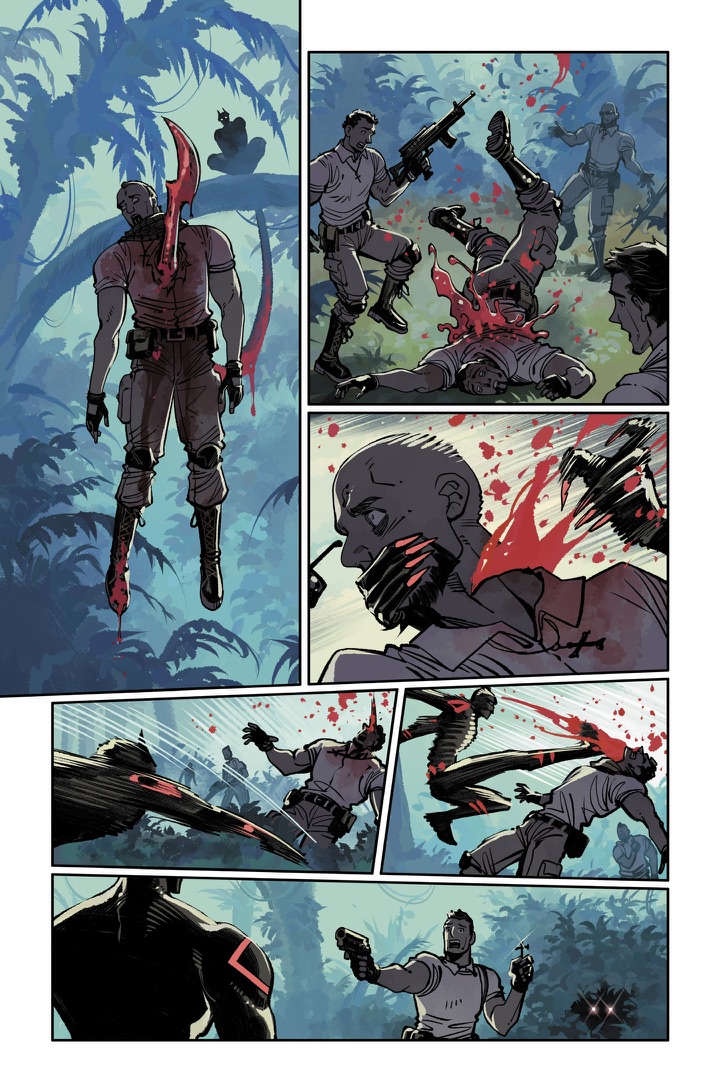xolo_aau's tweet photo. Today is #FreeComicBookDay. All four issues of Xolotl are now available for free on my Gumroad until midnight CDT. The link is in my bio. 

But the deal only lasts until midnight. And while you're here, here's a peek at issue 5 by @maum0raart. https://t.co/v1rLEBxdyj