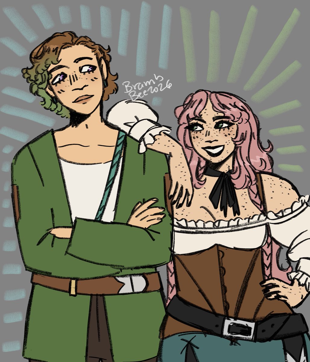 Brambbee's tweet photo. BramFin besties

#Blackclover #blackcloveroc https://t.co/kz9cd5adeu
