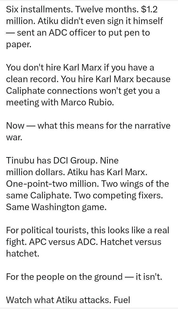NsikanUdo4's tweet photo. They do have that is why they are providing us with the only credible option because we can't move from bad to worse. https://t.co/EUaKq6U2vz
