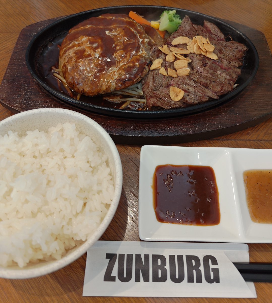 ステーキ＆ハンバーグ🍖