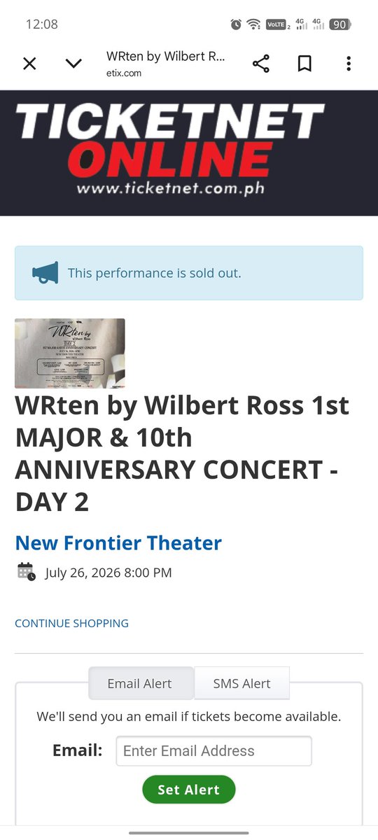 _kay7202's tweet photo. @itswilbertross Sold out na😭 https://t.co/QsGlHd5Oz1