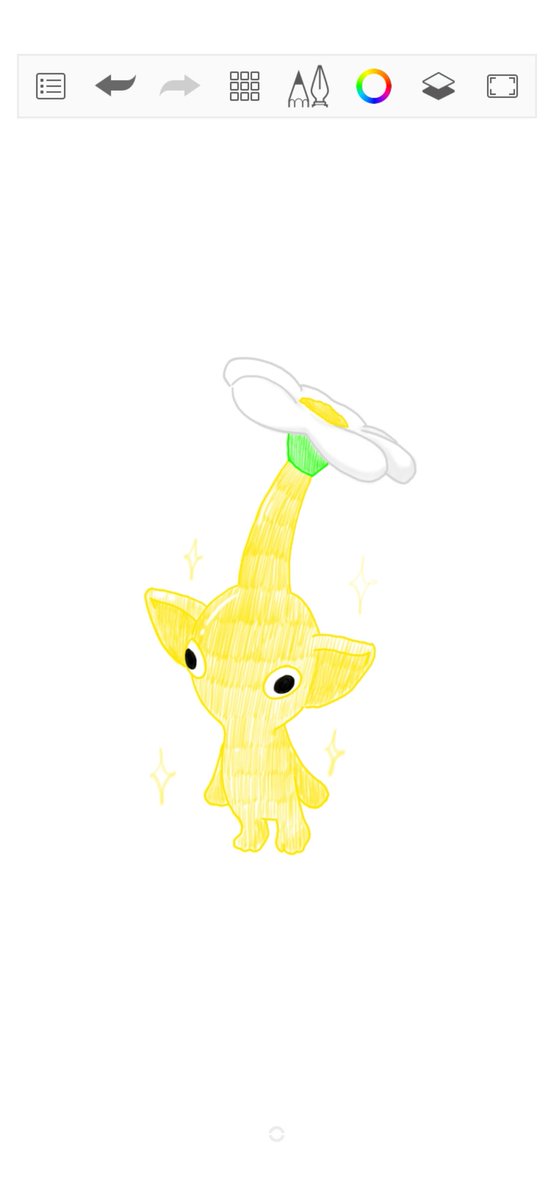 yuri1166's tweet photo. 노란 피크민을 배경화면으로 하고싶어서 끄적였다

#pikmin #pikminbloom https://t.co/oRusksgeIF