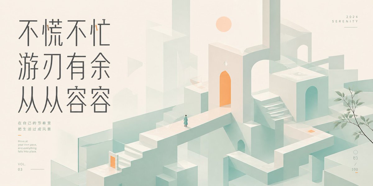 Serene Monument Valley Poster