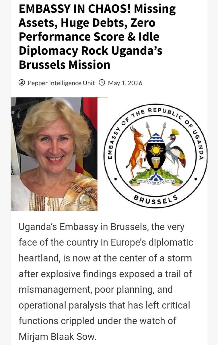 anti_seven2's tweet photo. 😒 🤔, eno sovereignty bill was sure to them , that after passing it , none could be called citizens of Uganda outside Uganda.  Because of such all embassies are already bn sold!! #FreeAllPoliticalPrisonersinUganda #protestVote2026UG #AnewUgandaNow https://t.co/vz6KV06gJt