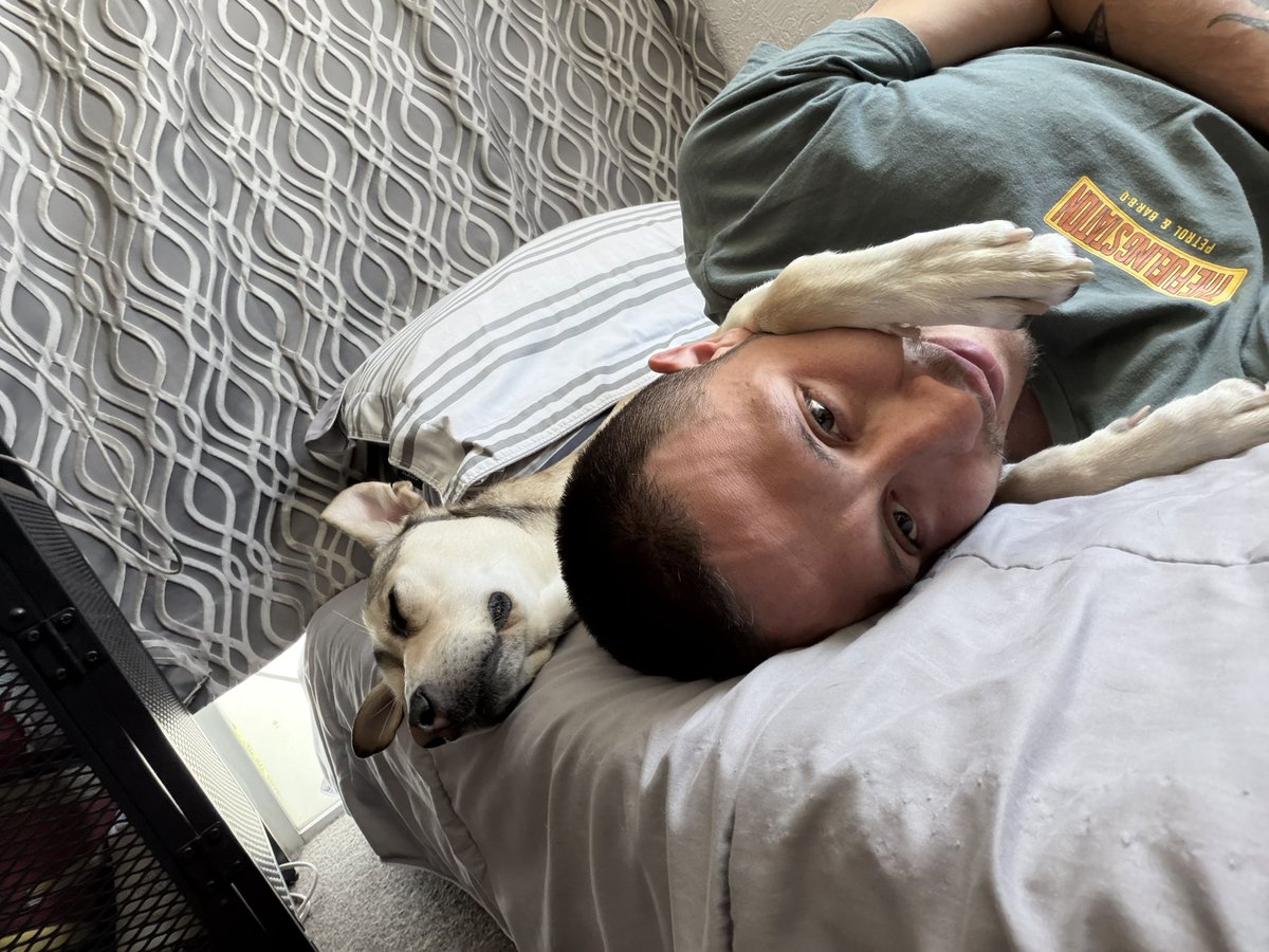 _JulianGd's tweet photo. Alguna vez los ha cuchareado un perro?
A veces creo que yo soy el perro de mi perra… https://t.co/GWfE5QTUPv