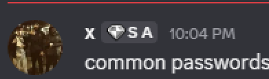 ElevenEndless's tweet photo. Entertainment for you guys so far nothing else was hacked ( ? ) idk if they can really go deeper then discord, none of my real info is in it but i've updated all my other sites with crazy new passwords anyway,

this is funny as fuck i'm not going  lie at all 😂
actually happend. https://t.co/NLlrJ22reg