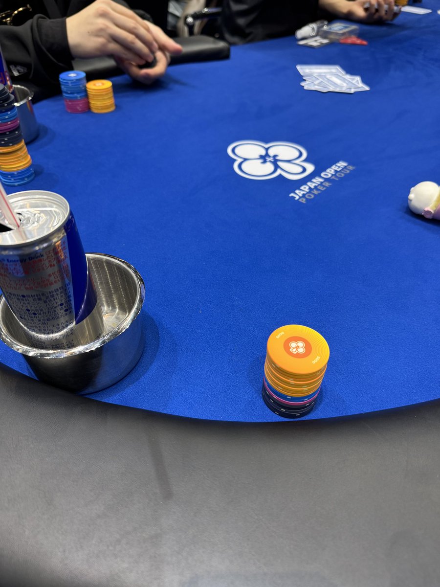1st break 50k→43k
3bet potリバーで引かれちゃっただけ