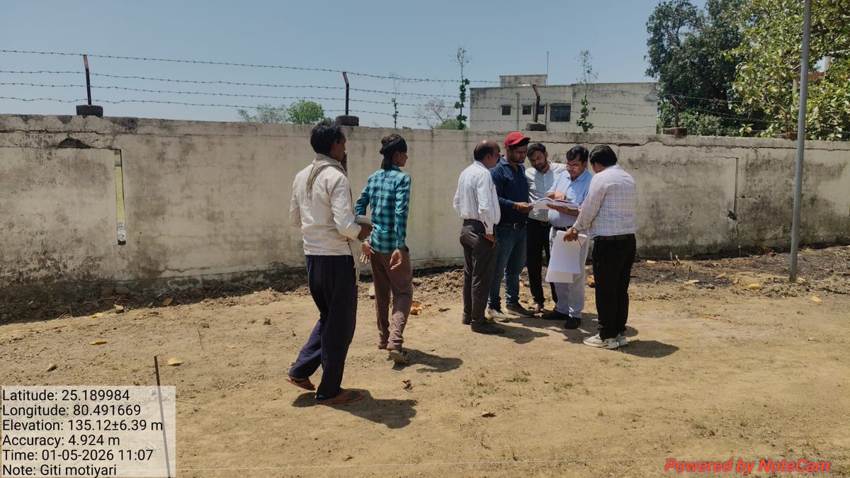 ProjectsLucknow's tweet image. यूपी प्रोजेक्ट्स कॉर्पोरेशन लि० के वरिष्ठ अधिकारियों द्वारा जनपद बांदा के राजकीय औद्योगिक प्रशिक्षण संस्थान, मोतीहारी में प्रस्तावित आधुनिक कार्यशाला एवं प्रशिक्षण कक्ष के निर्माण कार्यों का निरीक्षण किया गया।
#quality #transparency #Timeline 
@swatantrabjp
@KapilDevBjp