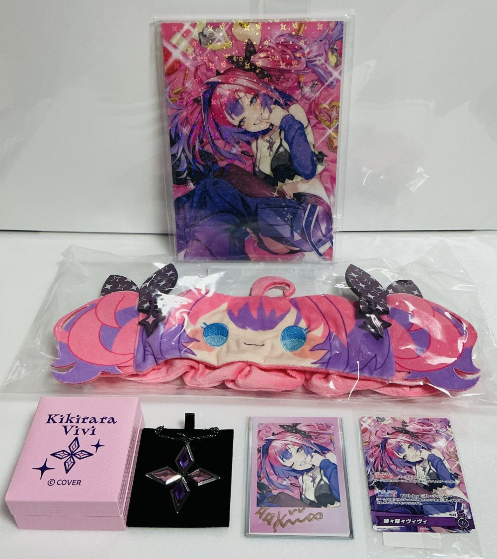 綺々羅々ヴィヴィ 誕生日記念 2025 グッズ全4種セット 【公式通販】