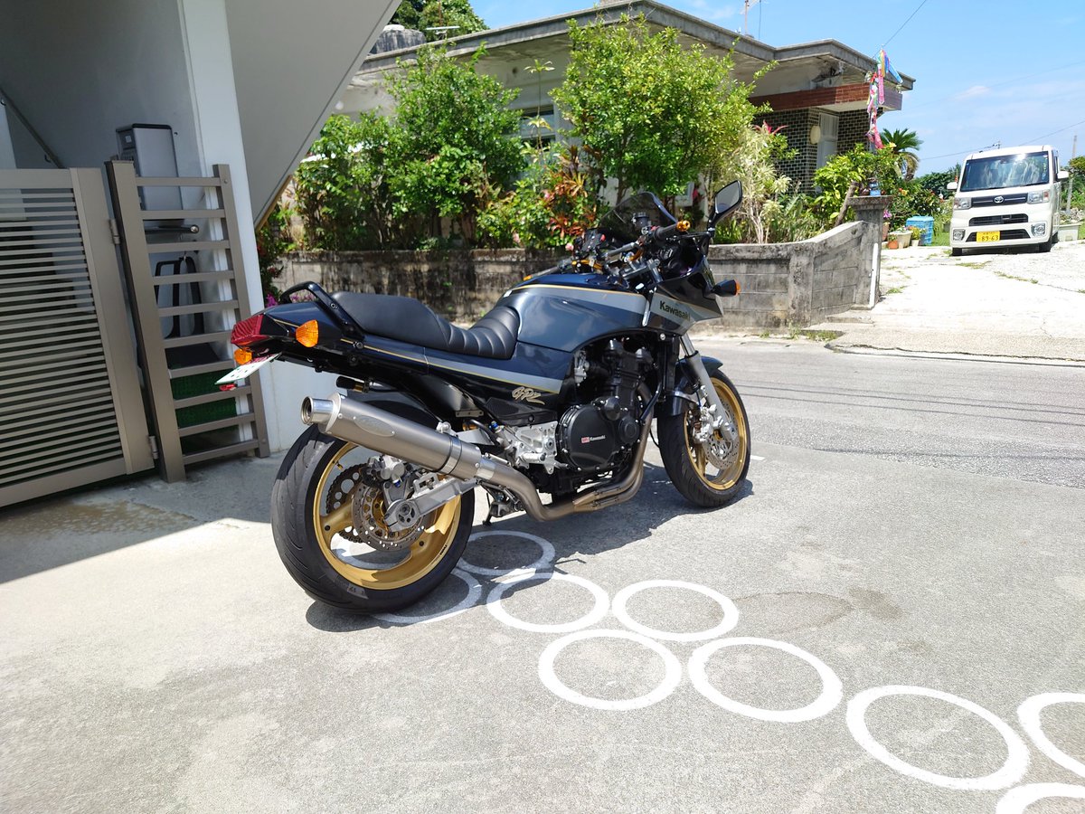 nnx1993's tweet image. さあ、GWをはじめようか♪

#GPZ900R
#Ninja