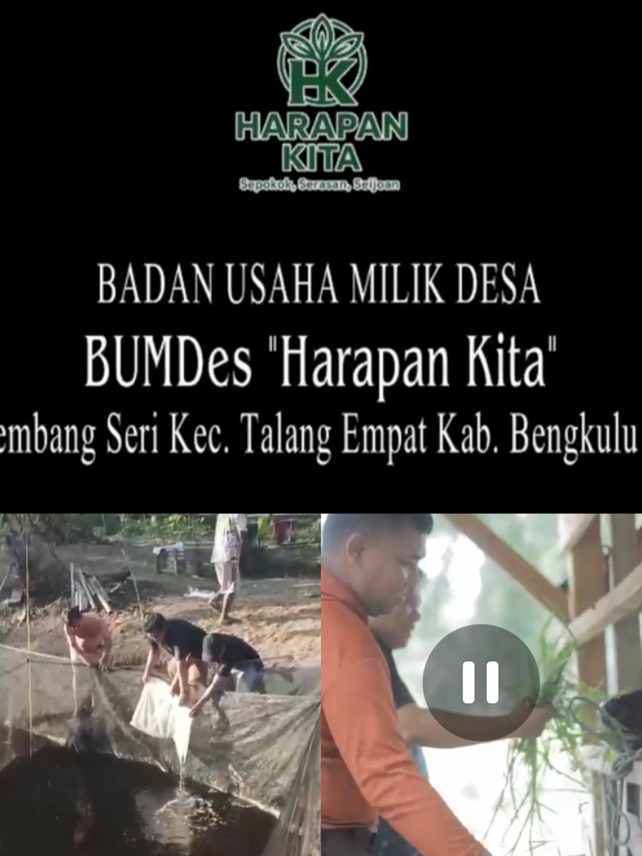 Sun34130's tweet photo. BUMDes “Harapan Kita” Desa Kembang Seri, Talang Empat,  Bengkulu Tengah bukti nyata potensi loka jadi kekuatan ekonomi. 

@YandriSusanto
@ARizaPatria
@MensetnegRI

#KementerianDesaPDT
#BPSDMKementerianDesaPDT
#BUMDesaKelolaKetahananPangan
#KerjasamaBUMDesaKDMP
#KerjaPendampjng https://t.co/8K84wyZvFQ