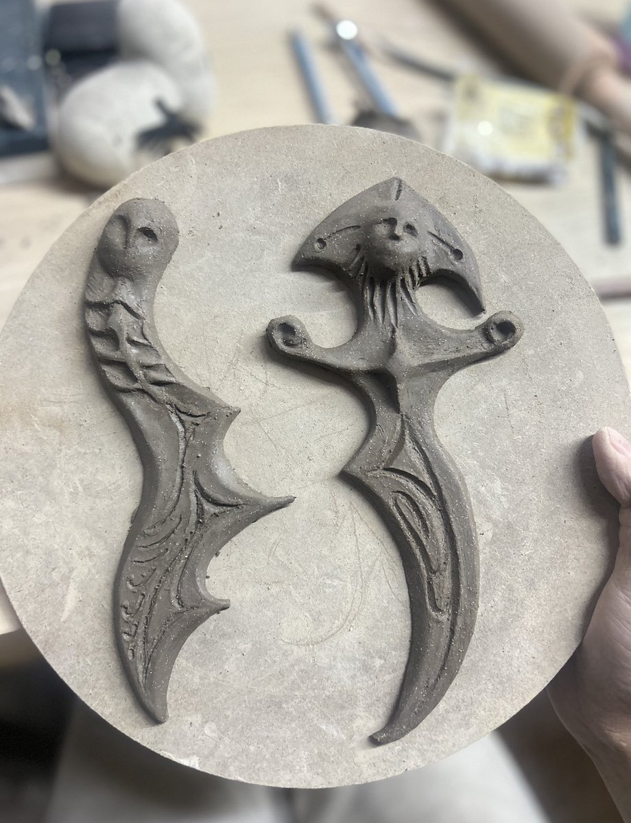 HC2S3u's tweet image. Unfinished but beautiful ceramic pieces. 🏺✨
#ceramics #wip #handmade #unfinishedbeauty