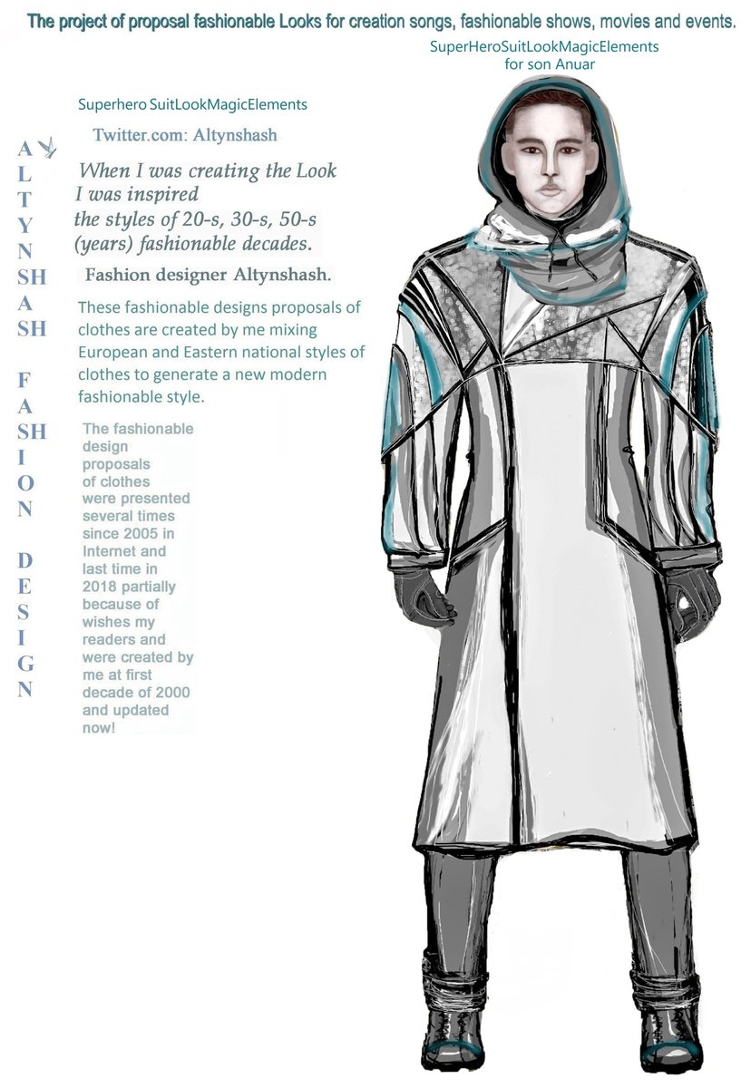 Altynshash_8's tweet image. The compilation of #fashionable #designs🌟 #proposals🌟 of
#SuperHeroLookMagicElements🌟
for #TheFastestWinner🌟
for #creation🌟 #FashionableShows🌟/#Movies🌟/#Songs🌟/#AwardsCeremonies🌟
#MyMagicFashionableSpring🌟
#ArtEastSilhouettes🌟
#Fashion #designer #mother #Altynshash🌟