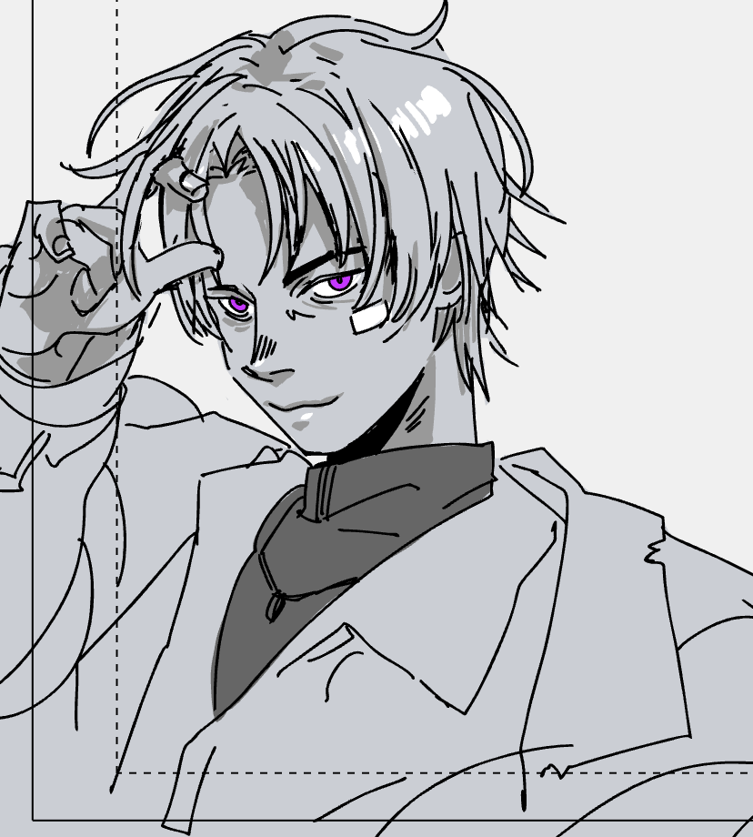 pwomised myself if i finished work this week i can draw a luca so i #drawluca 