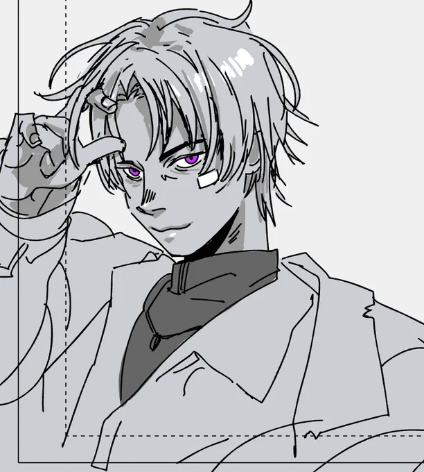 pwomised myself if i finished work this week i can draw a luca so i #drawluca 