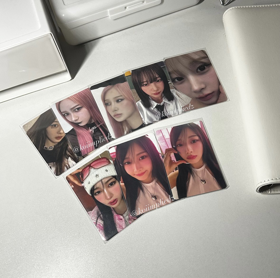 koiimpliedz's tweet photo. ⌞ today’s mail ⌝

tysm @Decayyco for bringing more giselle to me, paketnya baru aku unbox dan seneng banget semua jijelnya arrived safely ! wl wl slowly berdatengan nih (akhirnya jijel zoom…) https://t.co/smHYskFZVl