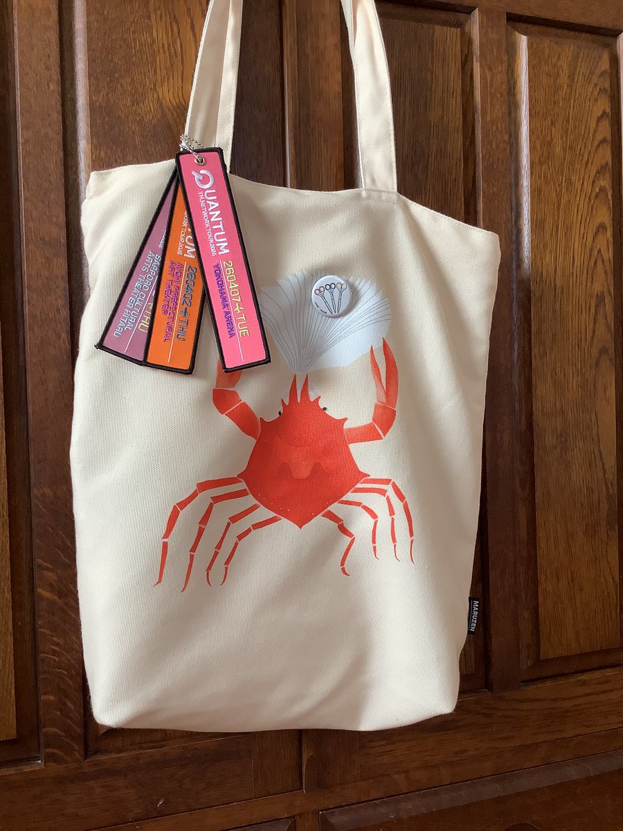 allex_japan's tweet image. のぞみ252乗車！
本日は #QUANTUM 白Tに青スカート、切れ味鋭いカニトート🦀でございます。
よろしくどうぞー
|•'-'•)و✧✂︎

#TMNETWORK