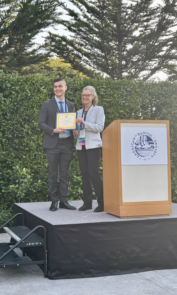 StephDudzinski's tweet photo. So proud 🥹 of my @UTMDAnderson #RadOnc co-residents! 👏

🏆 3 Early Career Oncologist Awards: @Jordan_McD3, Dr. Kwong, Dr. Colson-Fearon
 ✈️ 4 Travel/Early Career Awards @Jane__Pearce, @CesarPMarquez1, @LiamSpurrMD, Dr. Gupta

Incredible showing at #ARS2026 🔥💪

New record?! https://t.co/QtDjkXijzP